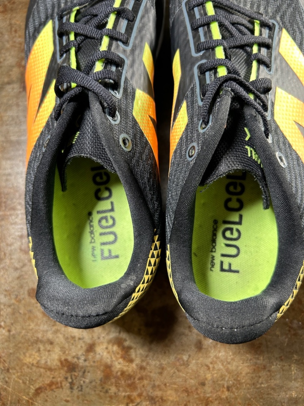 New Balance Fuel Cell XC7 Running Shoes Orange,Neon Yellow Accents Men’s Size 7 - Picture 16 of 16